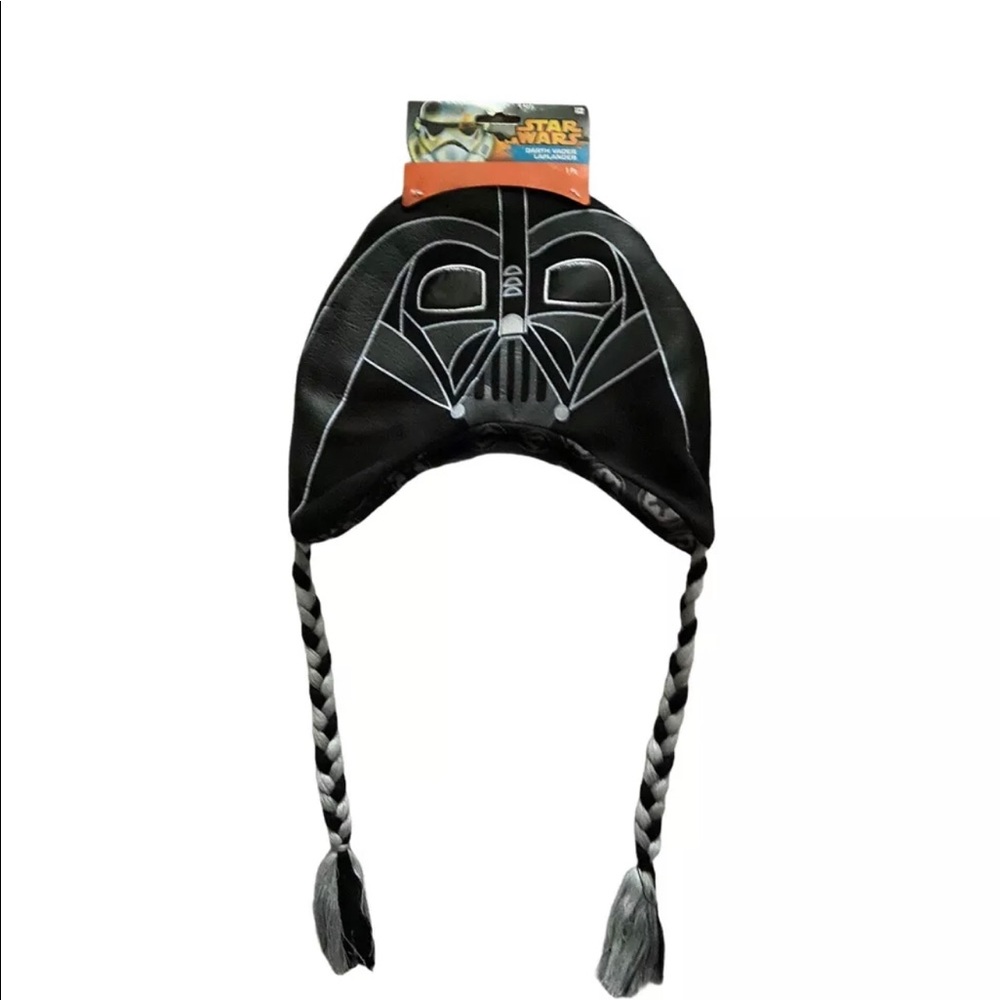 Star Wars Darth Vader Laplander Hat kids size youth 8+ NWT